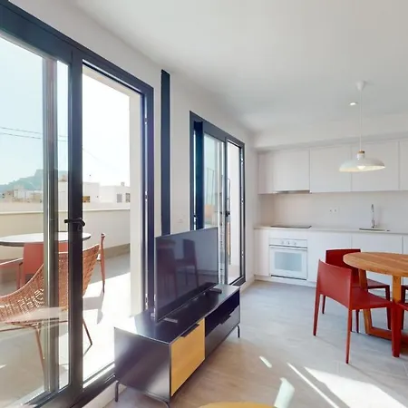 Colorful Penthouse Center 5c * Alicante